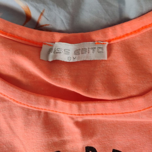 Evita girls' clothing set like new, blue and orange