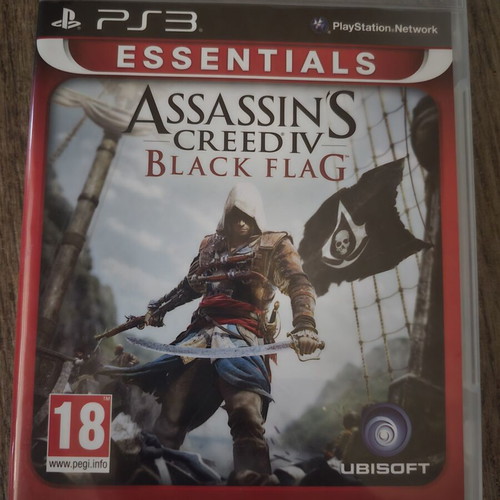 Assassin's Creed Black Flag PS3 game, like new