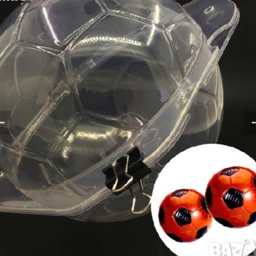 Football Ball Mold like new, 2 parts, 18cm size