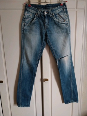 Pepe Jeans low-rise jeans like new, size M 38 10, blue