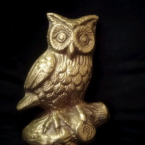 Bronze owl like new, 509 grams