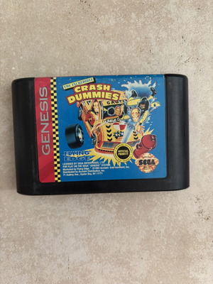 Crash Dummies Sega Genesis game