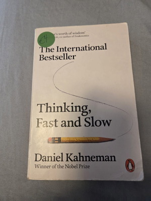 Thinking, Fast and Slow book used with slight spine damage