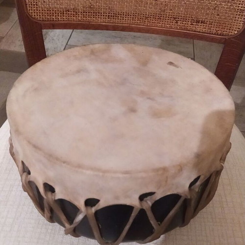 Handmade traditional drum used from Saudi Arabia with gut skin
