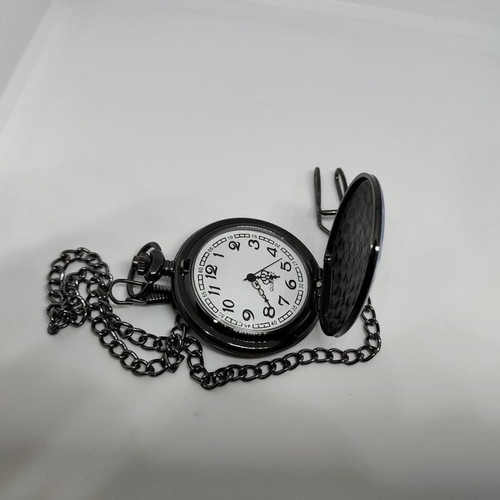 Vintage Pocket Watch WWII Air Force Spitfire quartz, like new