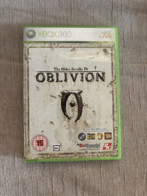 The Elder Scrolls IV Oblivion Xbox 360 игра, английска