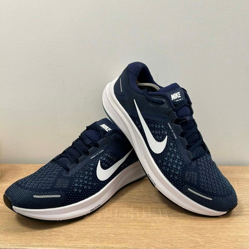 Nike Air Zoom Structure 23 sneakers like new, size 44.5, blue and white