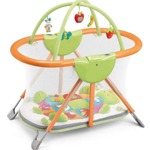 Neonato Playtime playpen like new, orange