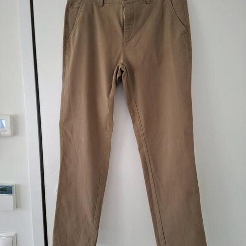 Lexton men's pants used, tapered style, size L, beige