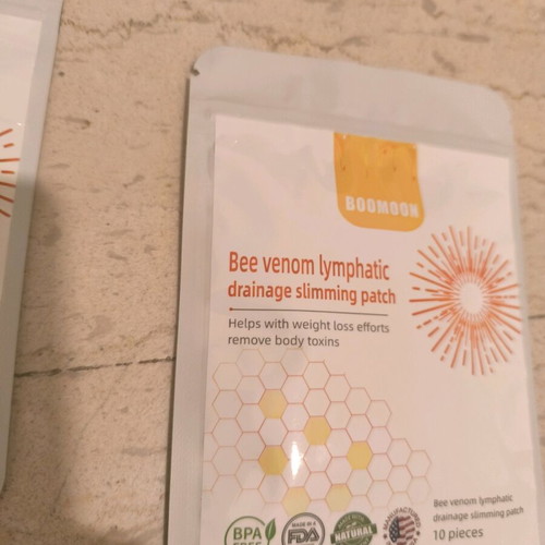 Slimming patches new, bee venom drainage slimming patch, pack of 2