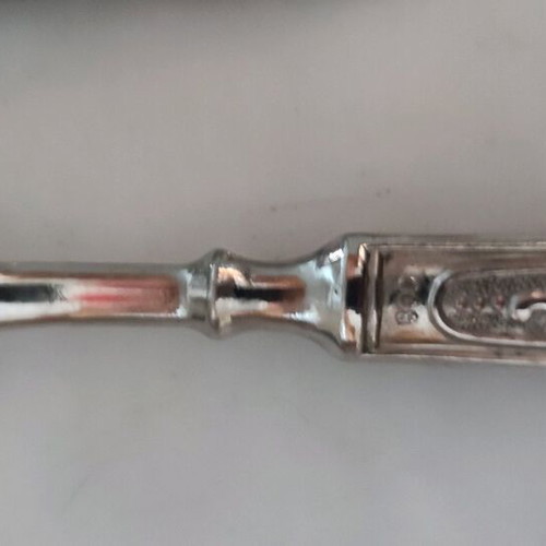 Vintage cutlery set used, silver-plated from the 1960s, 50 pieces