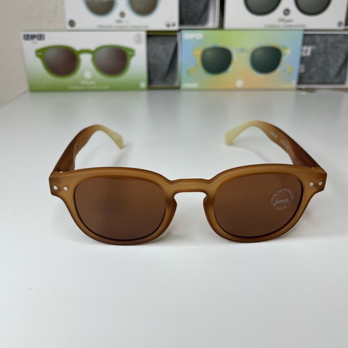 IZIPIZI Junior Kids Sunglasses Amber Brown Brand New