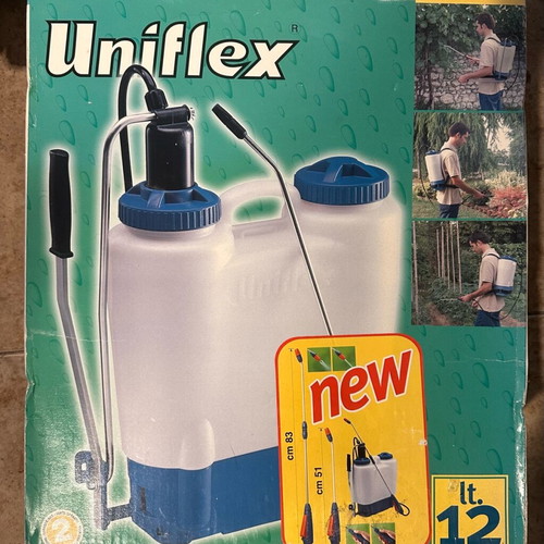 Ψεκαστήρας πλάτης Uniflex 12lt καινούργιος