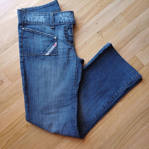 Jeans low-rise used, bootcut fit, size EUR42