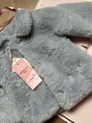 Monnalisa teddy coat for 9 months old baby