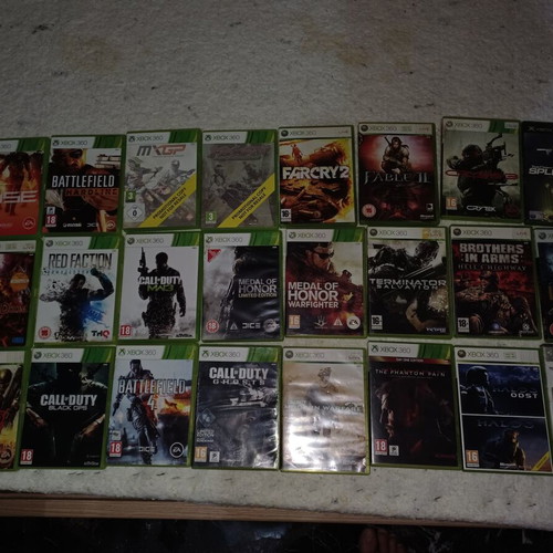 Xbox 360 game collection