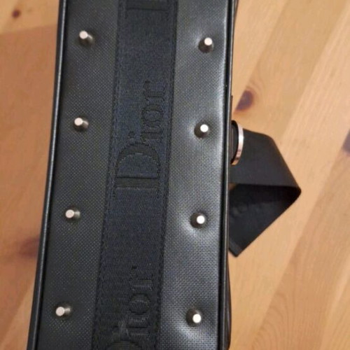 Christian Dior Hardcore bag used, black with strass