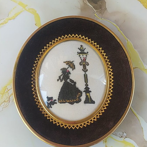 Vintage Kadrachi decorative handmade embroidery