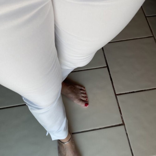 Zara women's pants new, broken white with cream color, elastic back, side zipper, size S