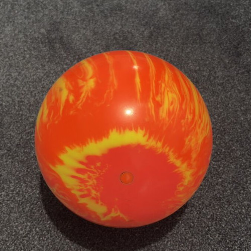 Bowling ball like new with holes