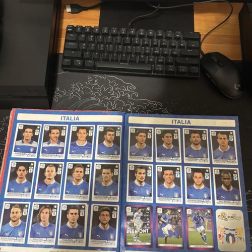 Euro 2012 Panini official sticker album
