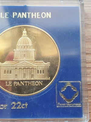 Αναμνηστικό νόμισμα από το Παρίσι Le Pantheon καινούργιο