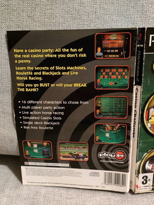 Casino Challenge PS2 μεταχειρισμένο, σε πολύ καλή κατάσταση