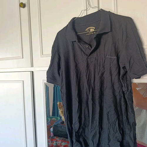 Americanino men's polo shirt new, size L, black