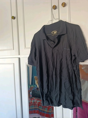 Americanino men's polo shirt new, size L, black