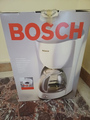 Καφετιέρα φίλτρου Bosch TKA1410V καινούργια, 1000W, 10-15 φλιτζάνια