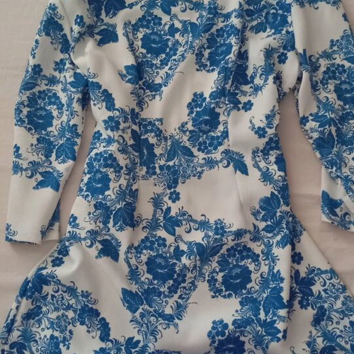 White floral dress new
