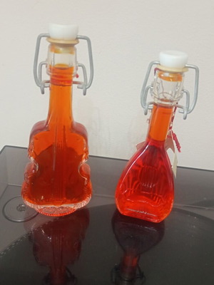 Set of 2 Italian aromatic chili olive oils new