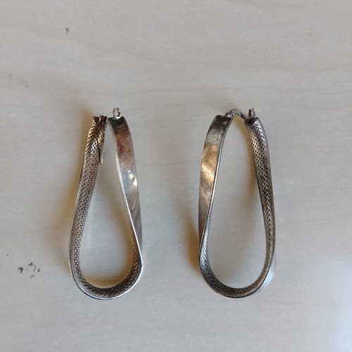 Earrings snake like used
