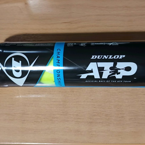 Dunlop ATP Championship tennis balls like new, pack of 4