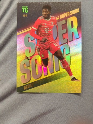 Trading Card Alphonso Davies Supersonic Bayern München 160 like new