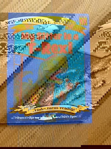 we both read - my ditter is a T-rex