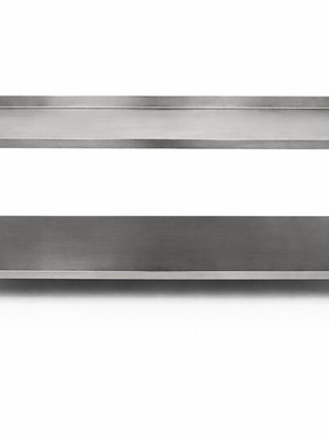 Stainless steel professional workbench like new