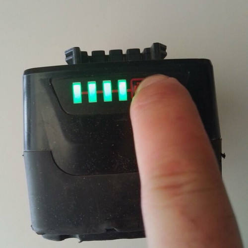 Yato 6 Amber Battery like new