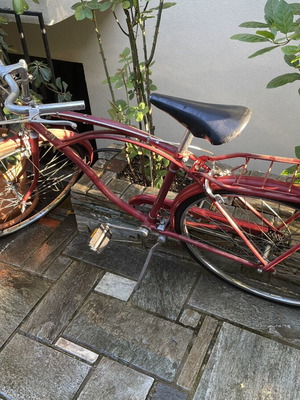 Ποδήλατο Philips μεταχειρισμένο, vintage κόκκινο cruiser 1960-1970