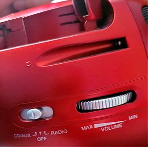 Ράδιο AEG με υποδοχή για δισκο cd και aux 3.5mm jack για σύνεση σε υπολογιστή,κινητό