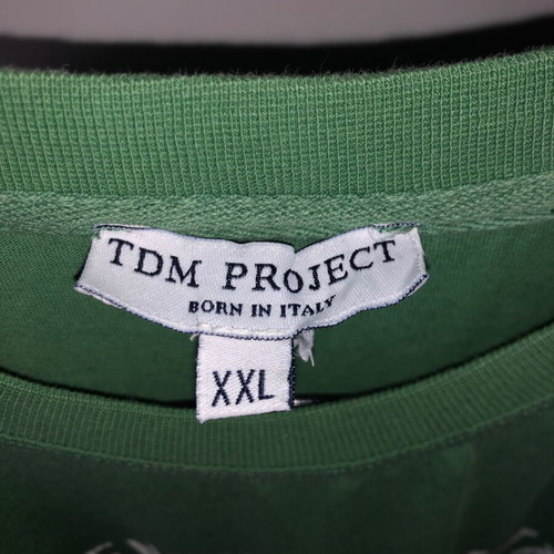 TDM Project Green Short-Sleeve Shirt New, Size XXL