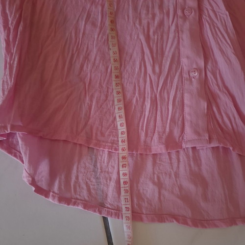 Essentiel Antwerp shirt pink sequin collar used, size S
