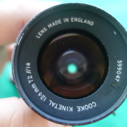 Vintage Cooke Kinetal cinema lenses used, set of 4 pieces