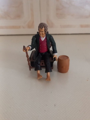 Φιγούρα δράσης Lord of the Ring Bilbo Baggins Toy Biz σαν καινούργιο