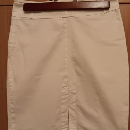 No Name white skirt used, cotton, size XS