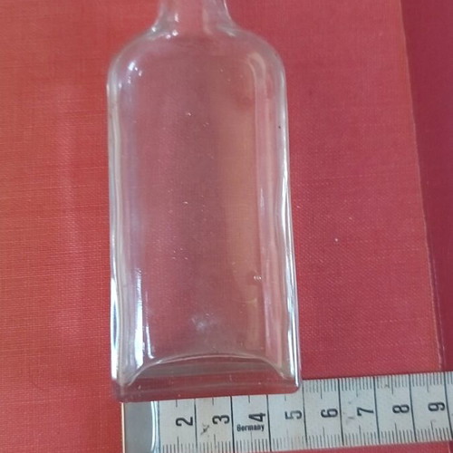 Vintage pharmaceutical bottle like new, thick glass, early 20th century style