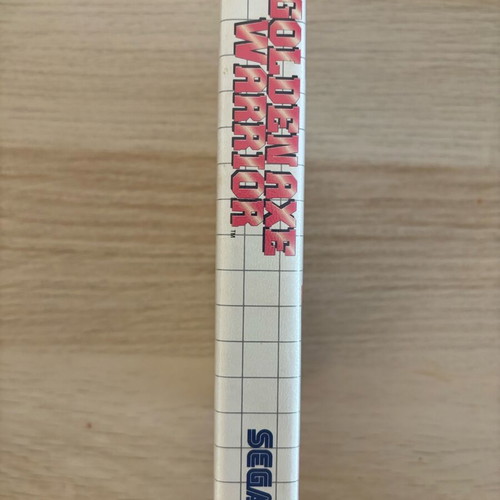 Golden Axe Warrior Sega Master System game used, English complete