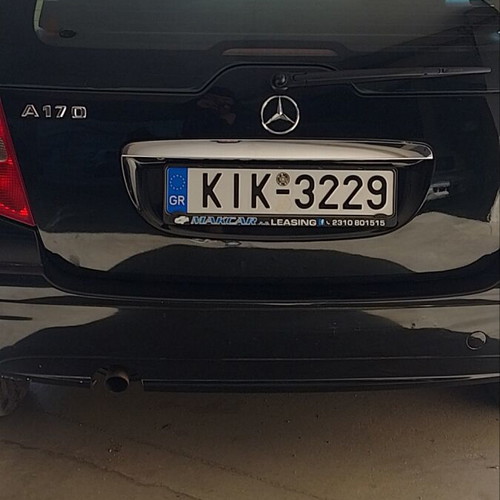 Mercedes Benz A170 classic used with gas and petrol 1700 cc
