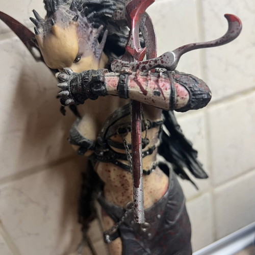 She-Predator Machiko collectible figure used from Aliens vs. Predator