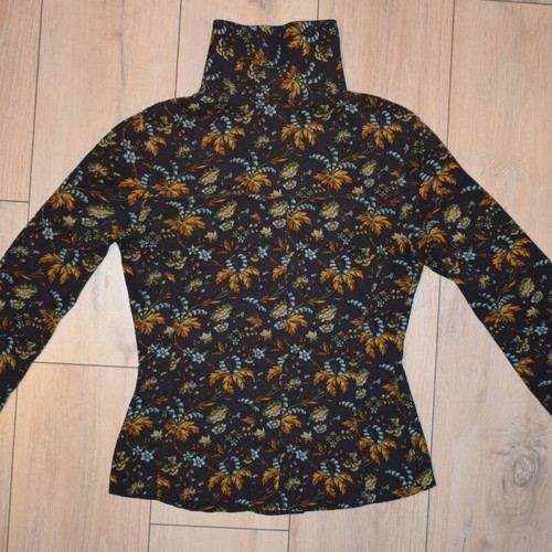 Dolce & Gabbana vintage silk shirt with floral print used, size 42